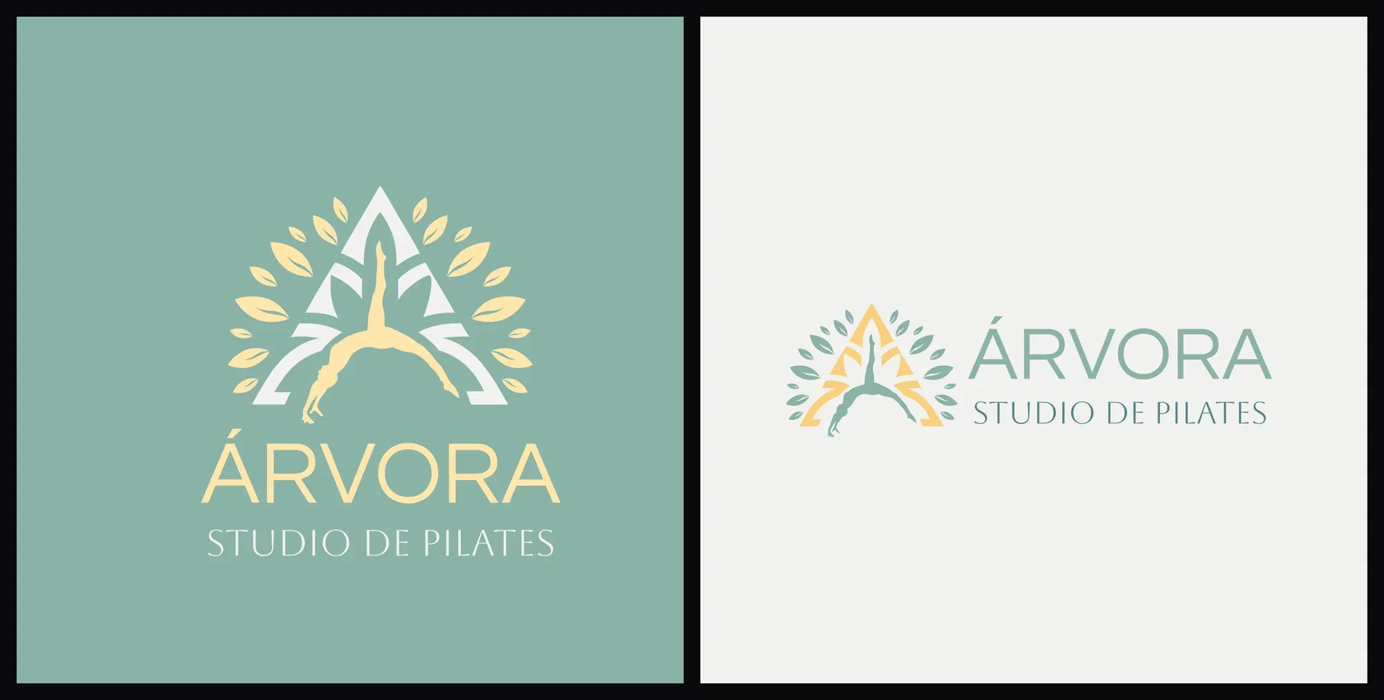 Árvora Studio de Pilates — Identidade Visual — 2